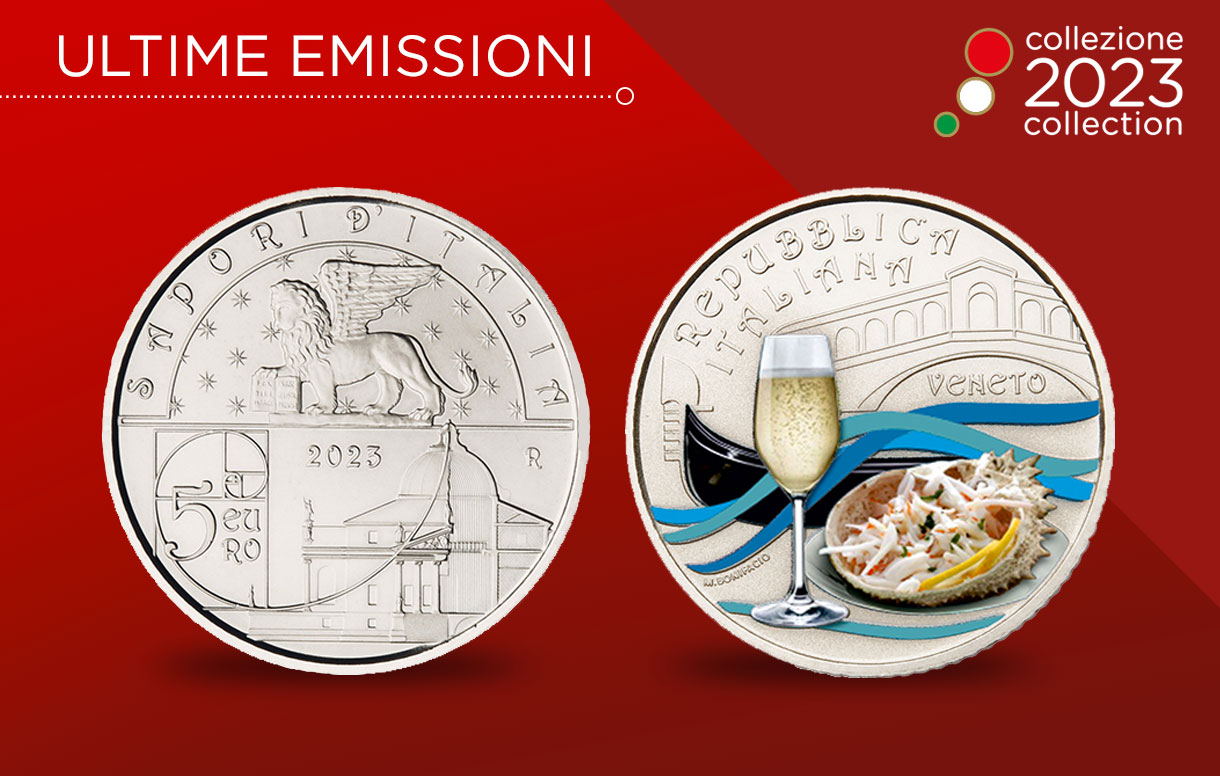 2023 Numismatic Collection: Coin Dedicated to the Food and Wine Excellences of Veneto Issued