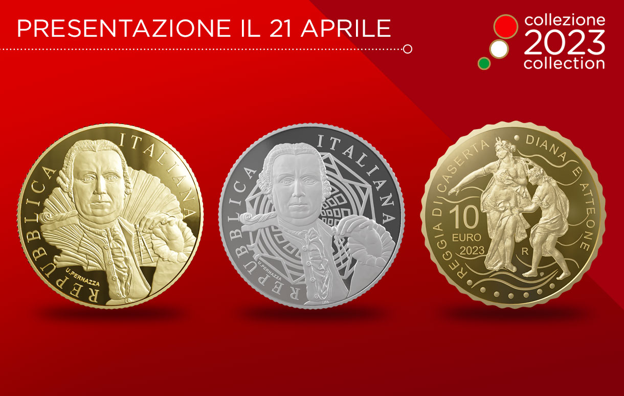 Royal Palace of Caserta and Vanvitelli Celebrations: Coins Presented
