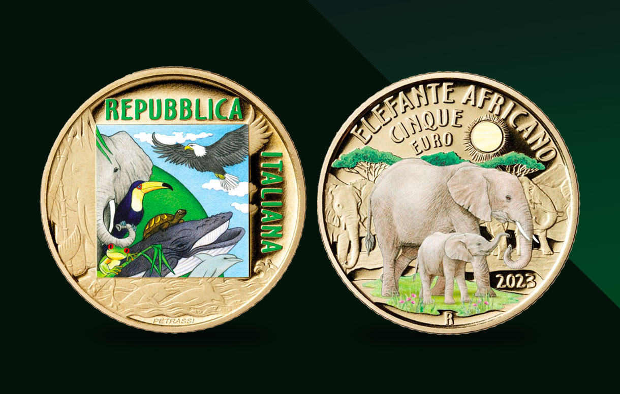 The African Elephant in the 2023 Numismatic Collection