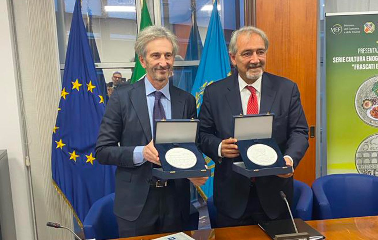 Italian Food and Wine Culture Series: Coin Celebrating Frascati and Amatriciana Presented at the Lazio Region