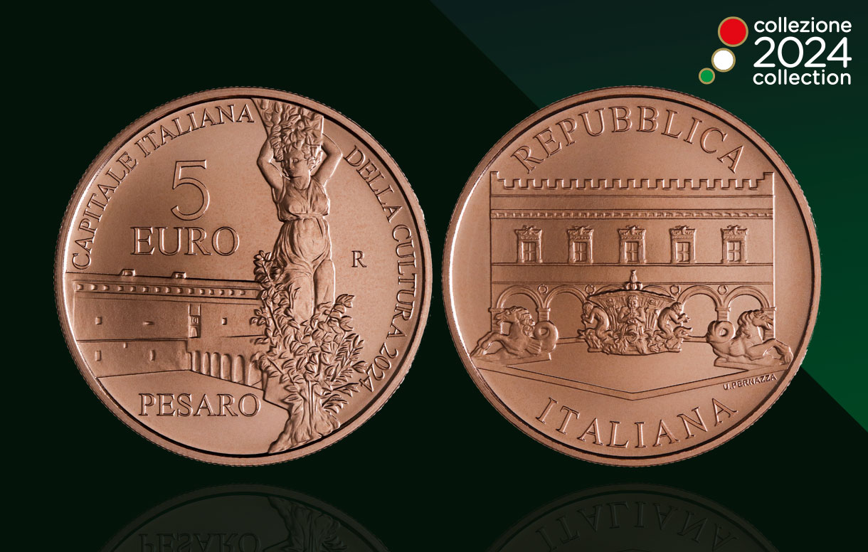 2024 Numismatic Collection, First Issue Dedicated to Pesaro – Capital of Culture 2024