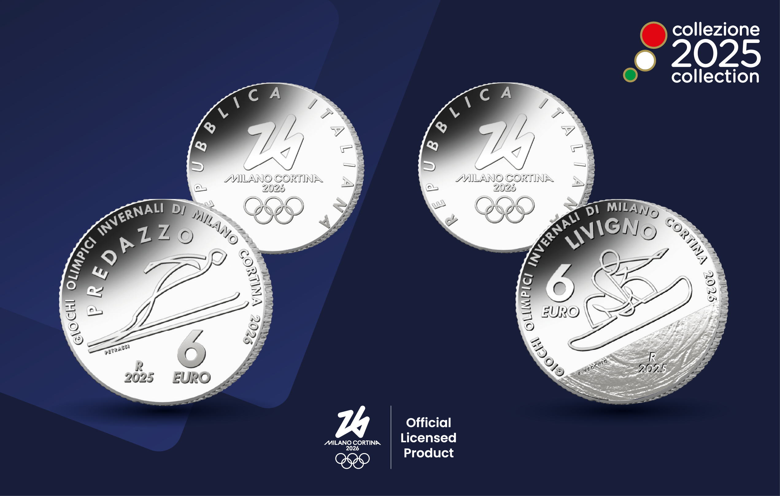 The Journey Through Olympic Disciplines Continues with Two Coins Dedicated to Ski Jumping and Snowboard