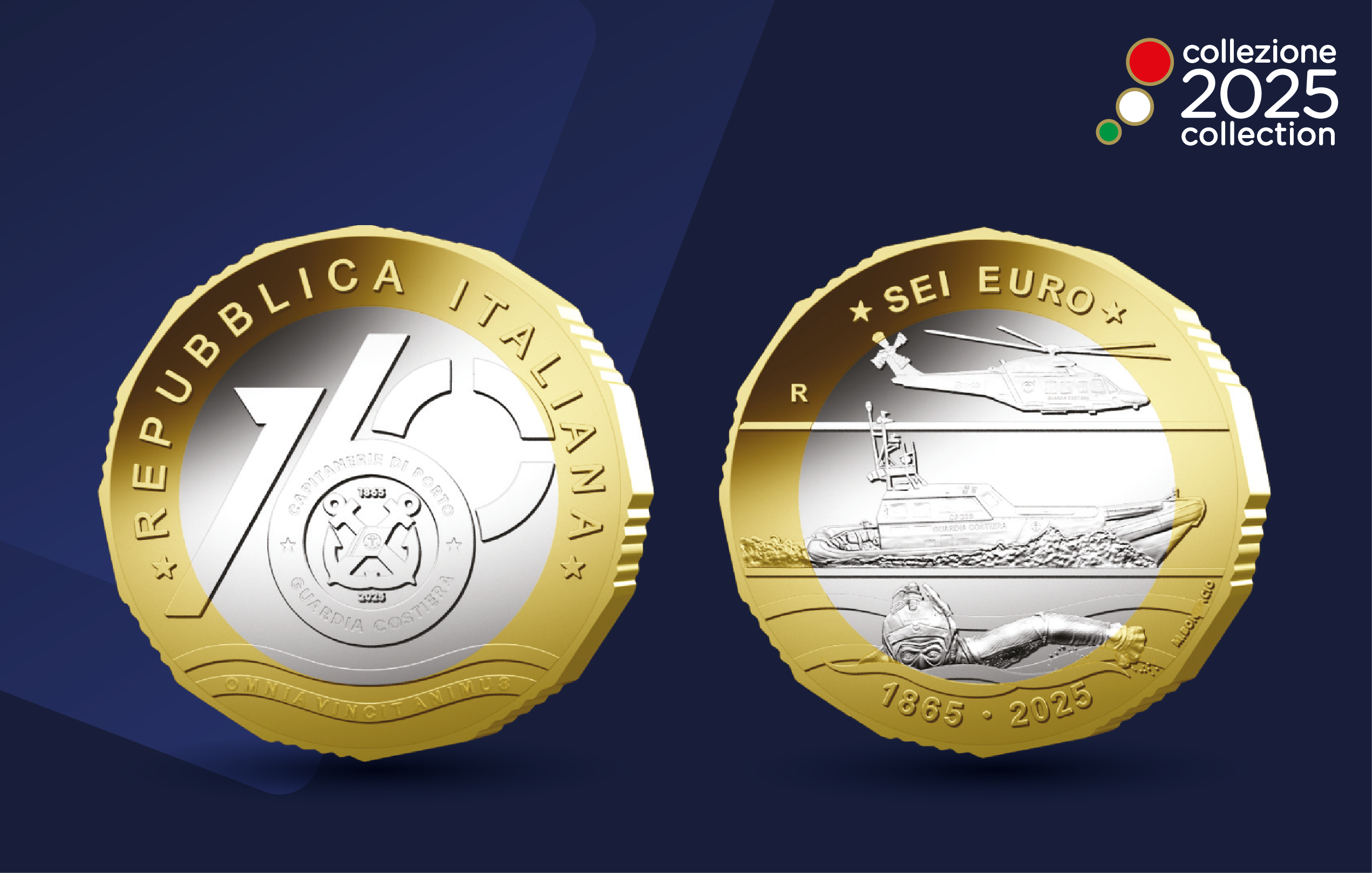 The 2025 Numismatic Collection Celebrates the 160th Anniversary of the Port Authorities and Coast Guard