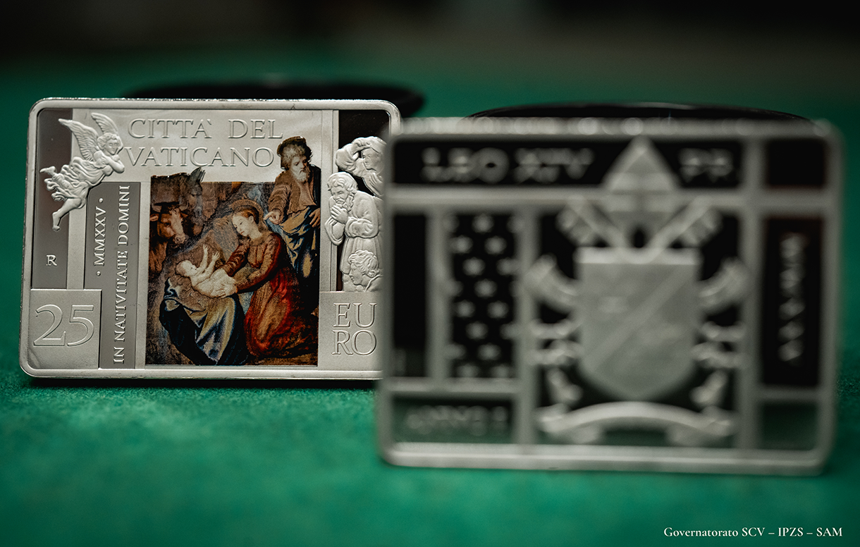 The Vatican City State Governorate and IPZS Together for the Holy Christmas 2025 Coin