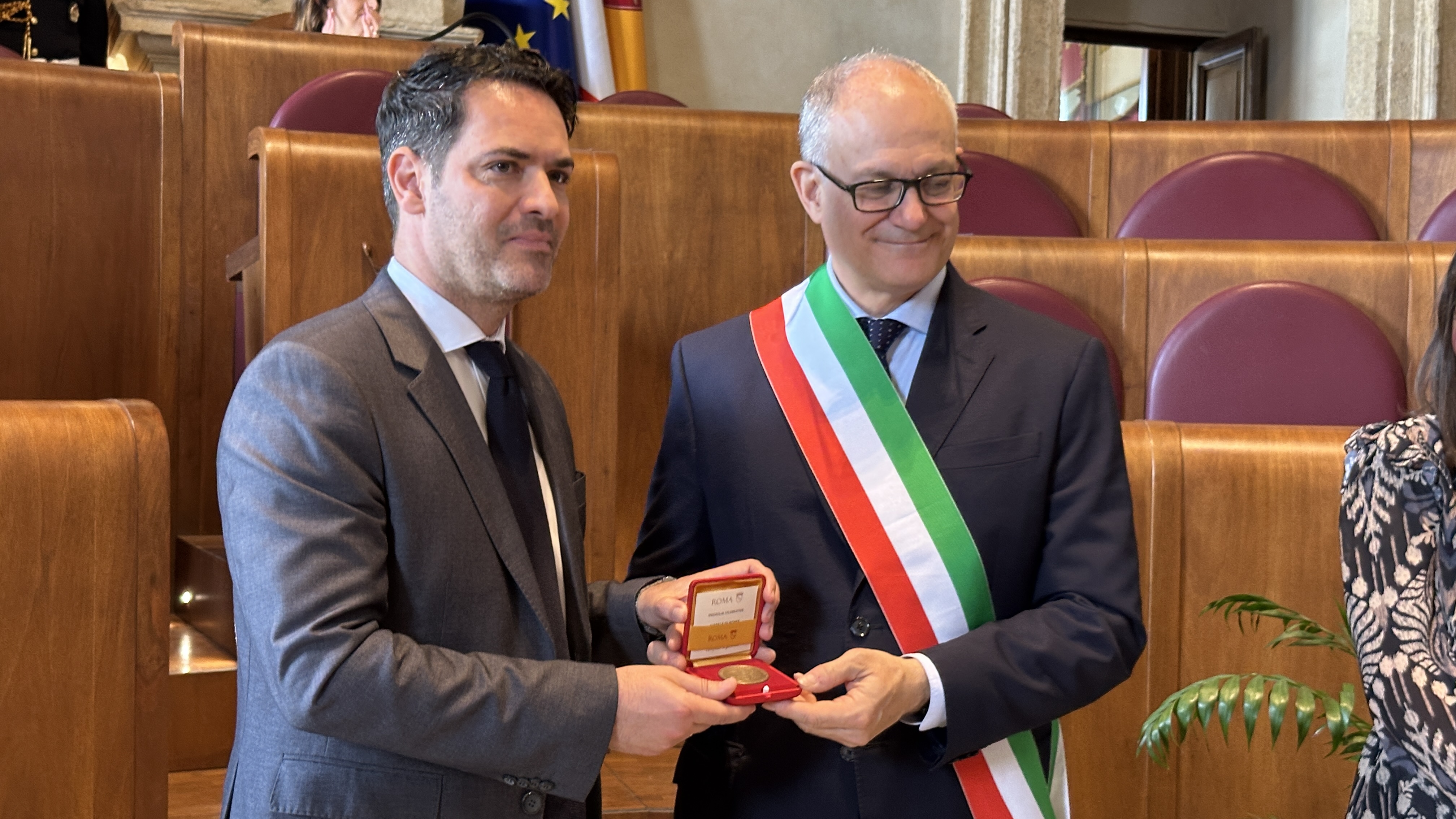 A Roman Student Designs the Medal for the 2779th Birthday of Rome