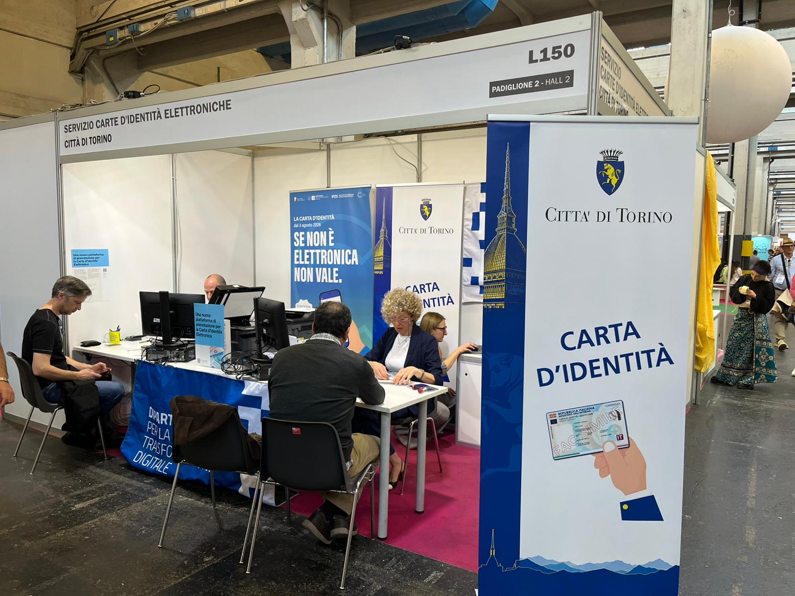 Turin Book Fair: Electronic Identity Card Available to Request and Activate