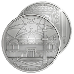 Trittico 3 euro in argento - Le tre religioni monoteiste sotto il cielo di Roma