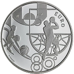 5 euro argento 80° anniversario della nascita della Pallacanestro Varese