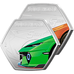 Trittico 5 euro argento Automobili Lamborghini - Serie Eccellenze Italiane