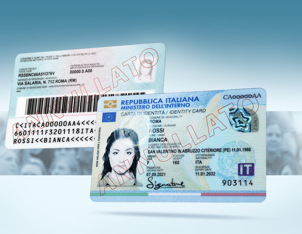 La prima Carta di Identità Elettronica